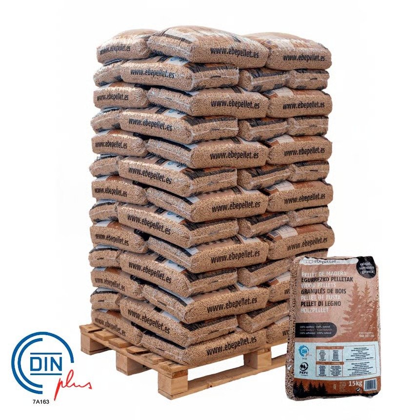 Pellets Ebepellet – Palet de 77 sacos